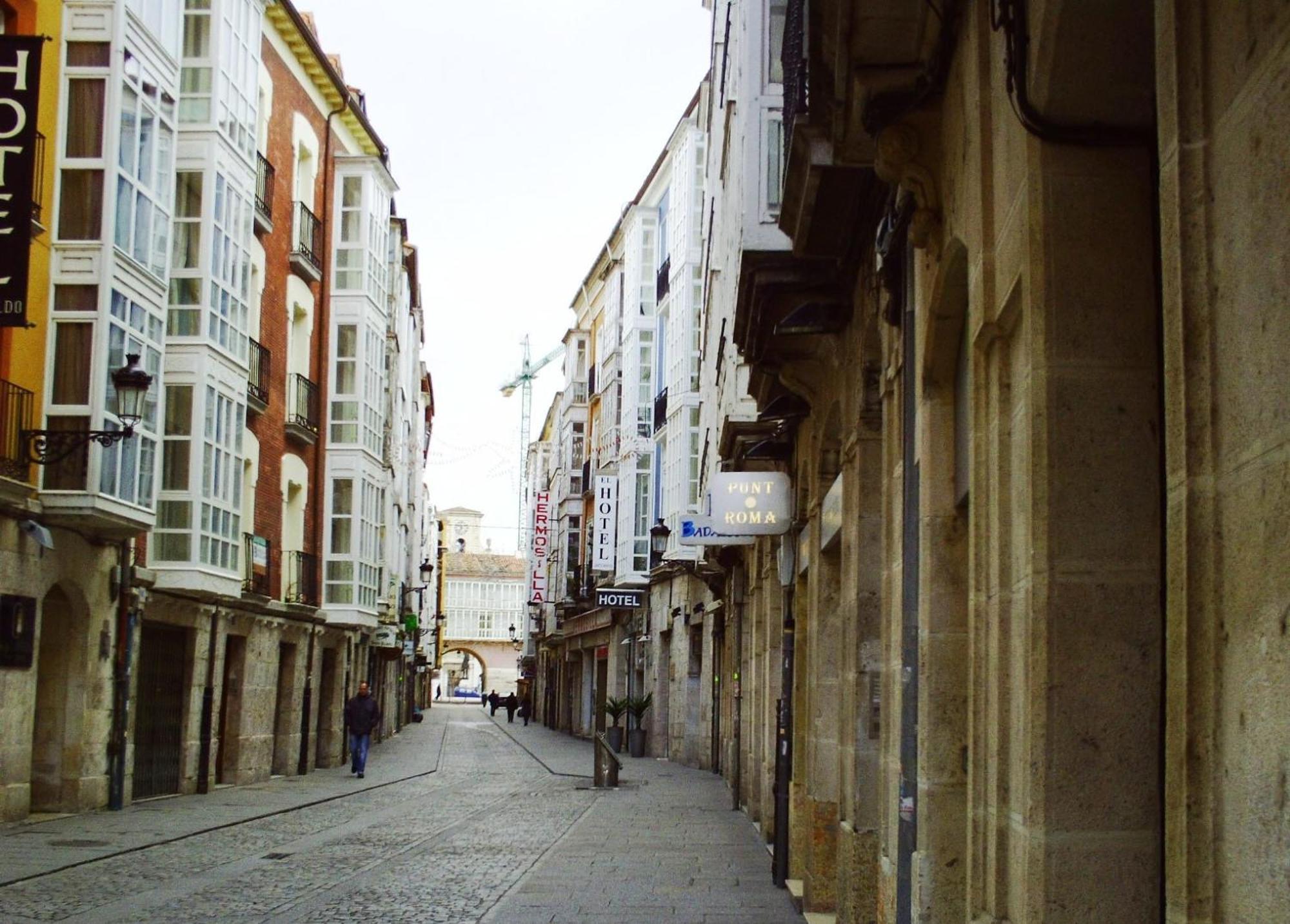 Atico En El Centro De La Ciudad Apartment Burgos Bagian luar foto